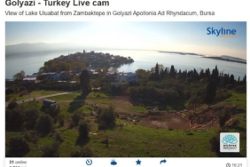 Gölyazı dünyanın "dijital billboard"unda