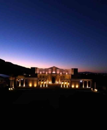 (Güncellendi) Paranın ilk basıldığı Sardes Antik Kenti artık gece de parlıyor