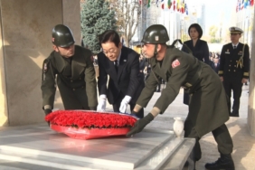 Güney Kore Cumhuriyeti Cumhurbaşkanı Myung’dan Kore gazilerine yakın ilgi