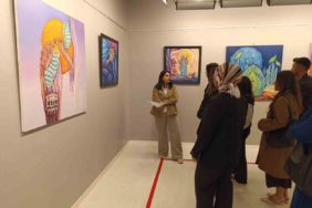 Güzel Sanatlar Fakültesi Öğrencilerinden SANKO Sanat Galerisine ziyaret