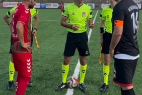 Hakemin nezaketi maçı gölgede bıraktı