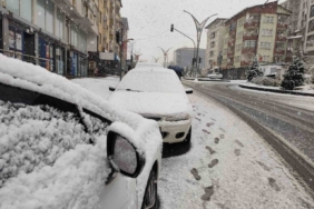 Hakkari’de mevsimin ilk karı yağdı