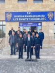 Havran Kaymakamı’ndan yeni ilçe emniyet müdürlüğü hizmet binasına ziyaret
