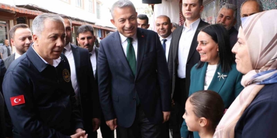 İçişleri Bakanı Yerlikaya’dan Kilis’te esnaf ziyareti