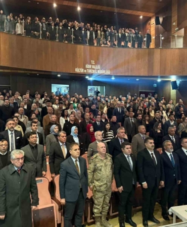 Iğdır’da 24 Kasım öğretmenler günü kutlama programı düzenlendi