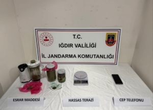Iğdır’da uyuşturucu operasyonu: 1 tutuklama