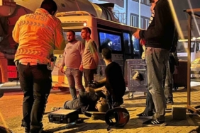 İki motosiklet çarpıştı: 2 yaralı