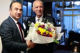 İl Emniyet Müdürü Yılmaz, 92 yaşındaki emekli öğretmeni ziyaret etti