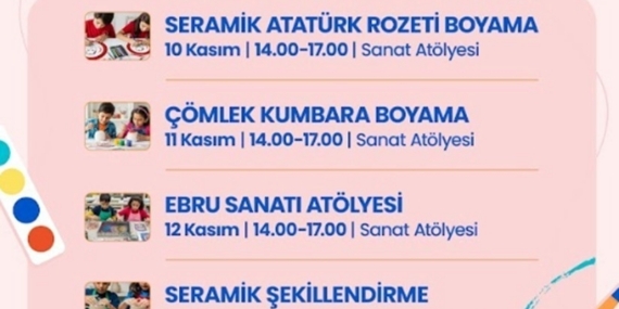 İnegöl AVM, Kasım ayı etkinlik programını duyurdu