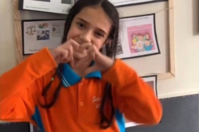 İnegöl’de öğrencilerden anlamlı 24 Kasım kutlaması