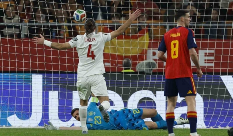 İspanya’ya ilk goller Türkiye’den