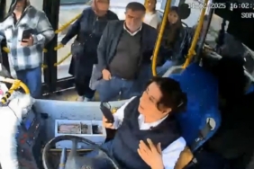 Isparta’da yol verme tartışması, kadın halk otobüsü şoförüne kâbus yaşattı