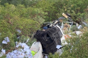 İznik-Yenişehir yolunda tır uçurumdan yuvarlandı: 2 ölü