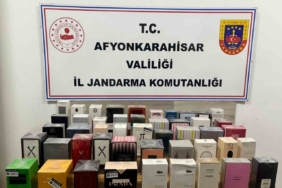 Jandarma kaçak erkek ve kadın parfümü ele geçirdi