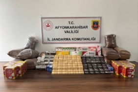 Jandarmadan kaçak sigara ve tütün operasyonu