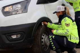 Jandarmadan kış lastiği denetimi