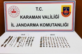 Jandarmanın uygulamasında tarihi eser ve esrar ele geçirildi: 2 tutuklama