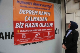 Kadın muhtardan anlamlı çalışma