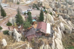 Kapadokya’da kaçak yapı için yıkım kararı