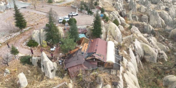 Kapadokya’da kaçak yapı için yıkım kararı