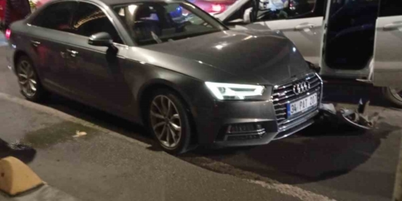 Kapaklı’da otomobiller çarpıştı: 1 yaralı