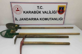 Karabük’te izinsiz kazı yapan 3 kişi suçüstü yakalandı