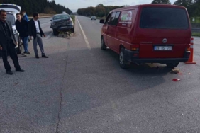 Karacabey’de iki otomobil çarpıştı: 2 yaralı