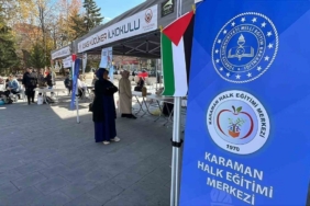 Karaman’da Gazze için hayır panayırı düzenlendi