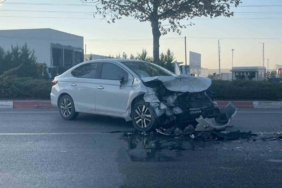 Karaman’da tırla otomobil çarpıştı: 1 yaralı