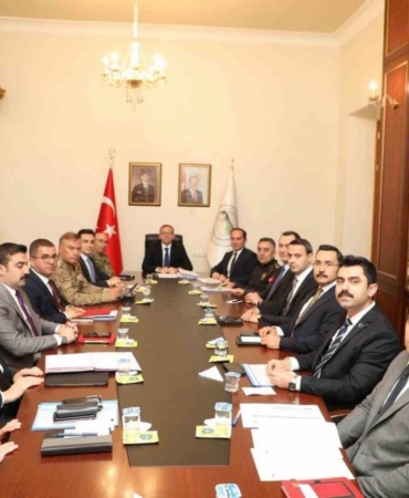 Kars’ta asayiş ve güvenlik toplantısı yapıldı.