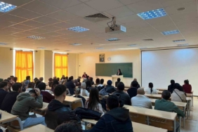 Kaymakam Kılıç, BŞEÜ öğrencileri ile deneyimlerini paylaştı