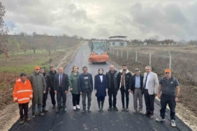 Kaymakam Kılıç, yol çalışmaları yerinde incelendi