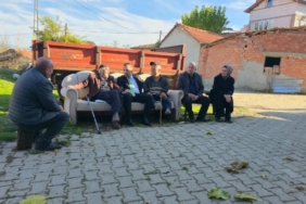 Kaymakam Uçar, Belkese Köyü’nde vatandaşlarla bir araya geldi