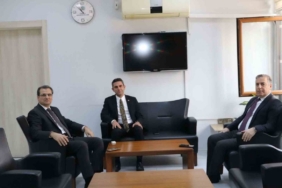 Kaymakamlardan Kaymakam Yıdız’a ’hayırlı olsun’ ziyareti