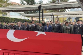 Kıbrıs Gazisi memleketinde son yolculuğuna uğurlandı