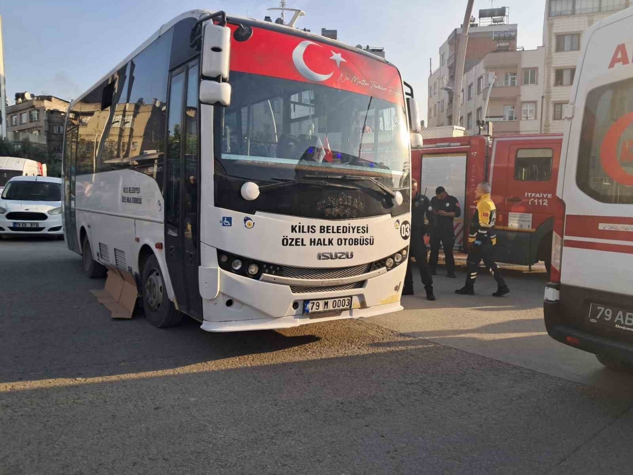 Kilis’te halk otobüsünün çarptığı yaya hayatını kaybetti