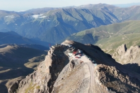 Kırklar Dağı Mescidi çıkan yangında kül oldu