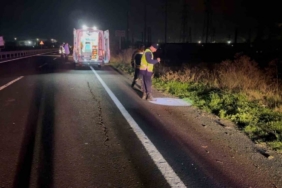 Kırklareli’de aracın çarpması ile metrelerce uzağa savrulan şahıs hayatını kaybetti