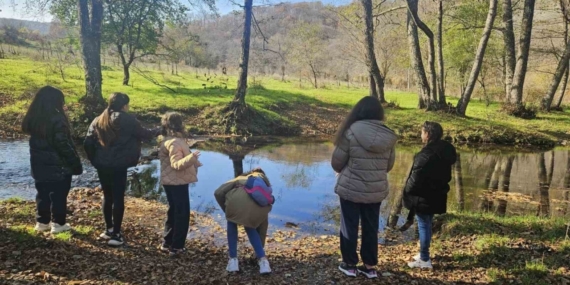 Kırklareli’nde çocuklar için doğa yürüyüşü