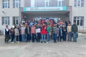 Kızılay Haftası’nda özel öğrencilere moral