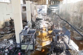 Kocaeli’de 6 kişiye mezar olan parfüm dolum tesisinin içi görüntülendi