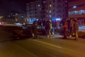 Kontrolden çıkan otomobil elektrik direğine çarptı: 1 yaralı