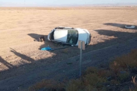Konya’da otomobil takla attı: 6 yaralı