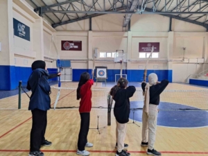 Korkut’ta okçuluk kurslarına yoğun ilgi