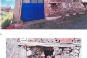 Köydeki bir evin temelindeki tarihi taşı yerinden söken muhtar tutuklandı