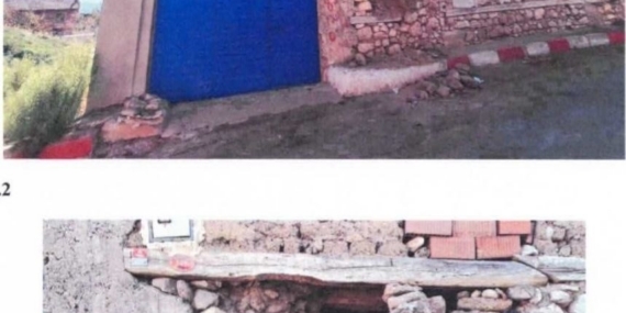 Köydeki bir evin temelindeki tarihi taşı yerinden söken muhtar tutuklandı