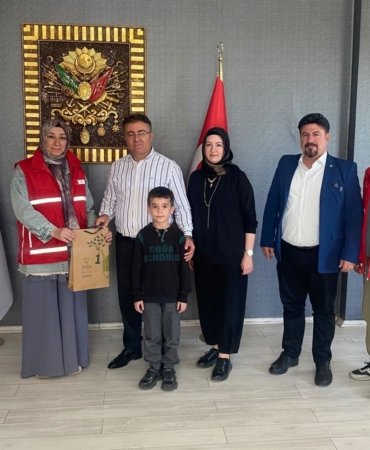 Küçük yüreklerden büyük iyilik