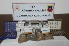 Kütahya’da kaçak tütün operasyonu
