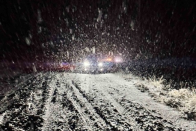 Malatya kırsalında kar yağışı etkili oluyor