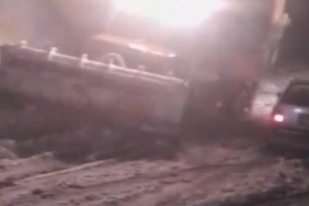 Malatya’da yoğun kar yağışı etkili oldu, çok sayıda araç yolda kaldı